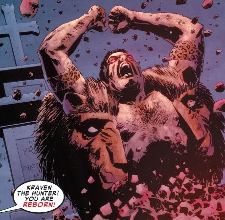 Kraven The Hunter was reborn after his death.